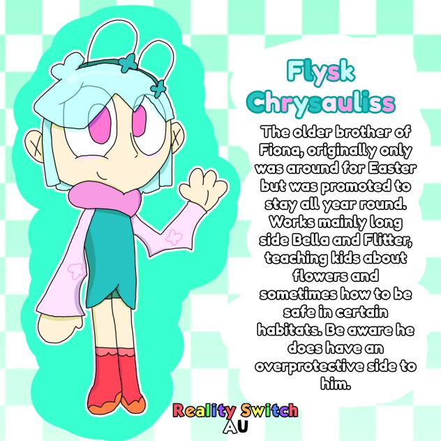 Flysk Chrysauliss (Reality Switch AU)