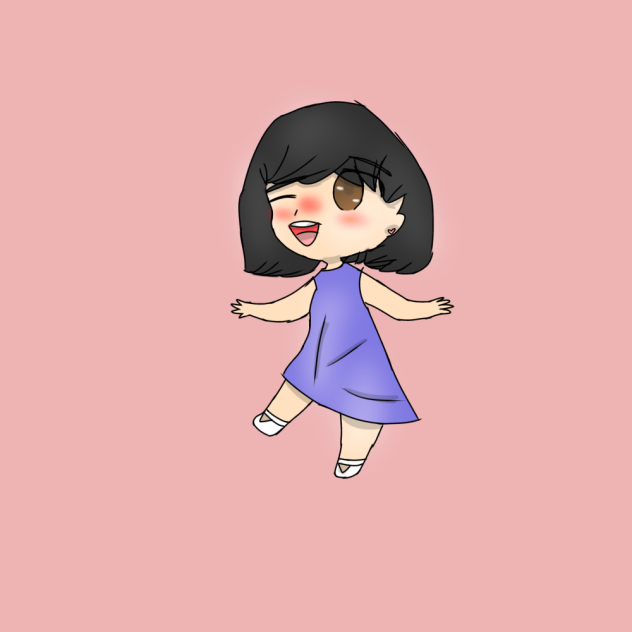 ne chibi drawing lolllll😆😆