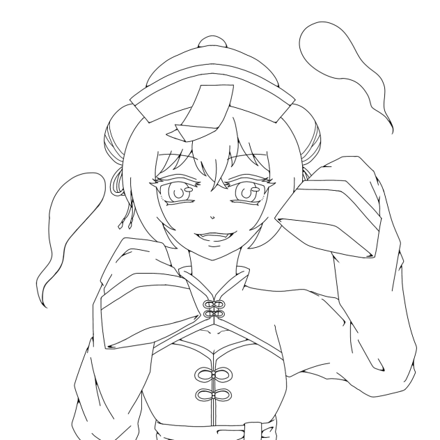 線画84