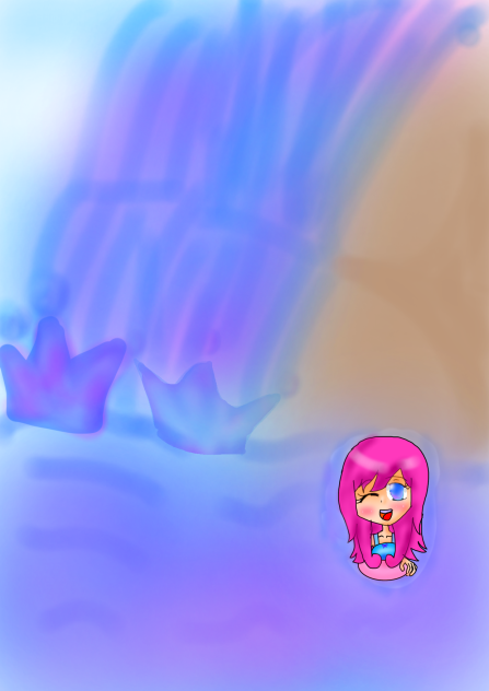 waterfall - ibisPaint