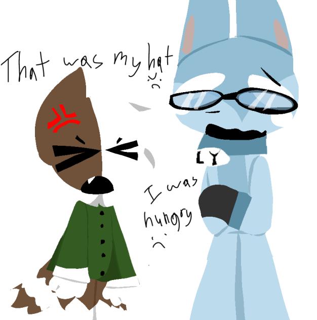I am very sorry for eating your hat lil