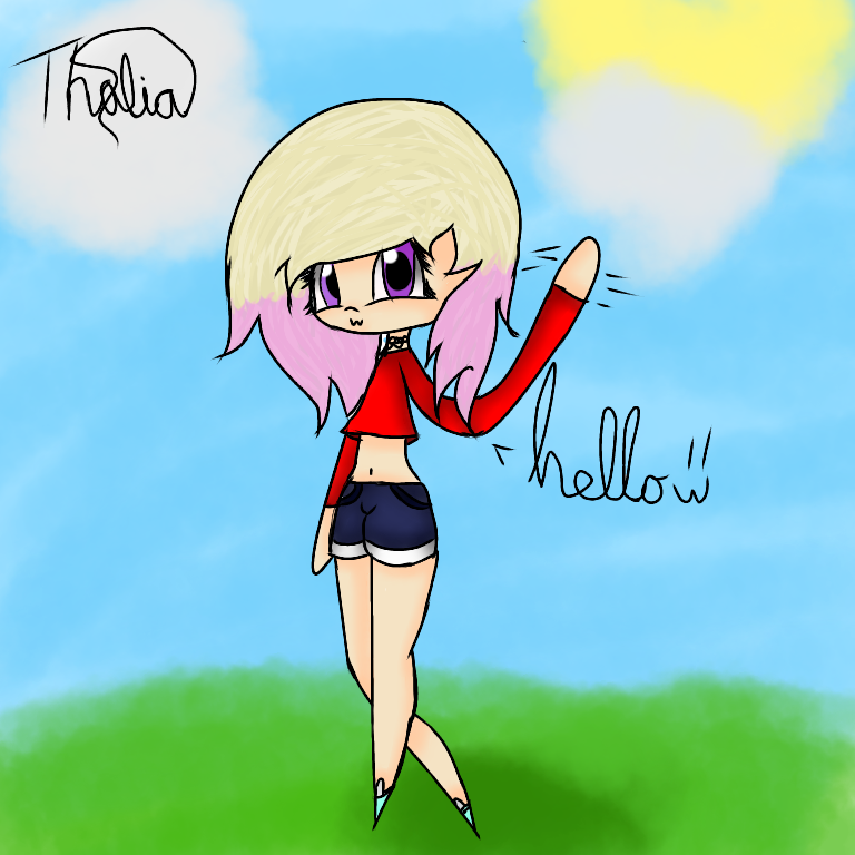 my mlp oc as human - ibisPaint