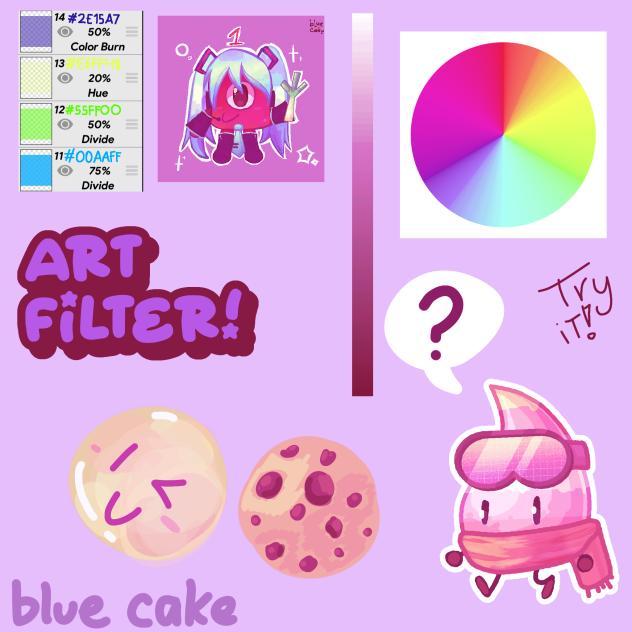 My first time making art filter