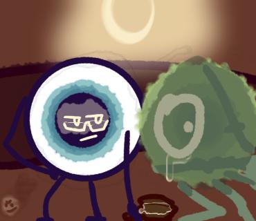 Moss meeting eye