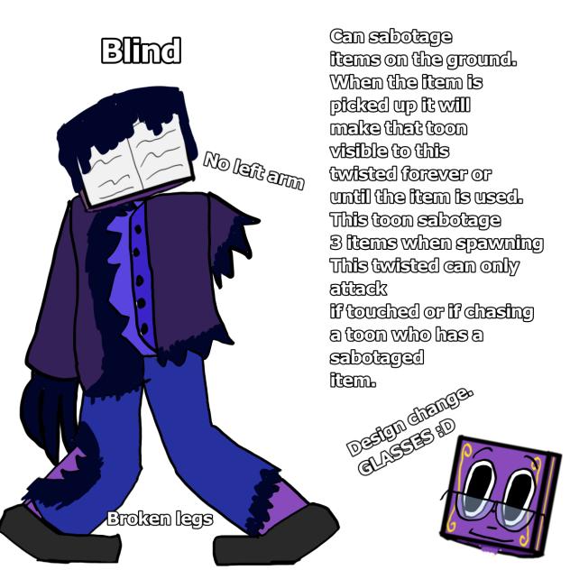 Toon OC twisted version (Luke)