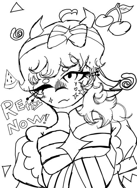 Retry now!(WIP fanart)