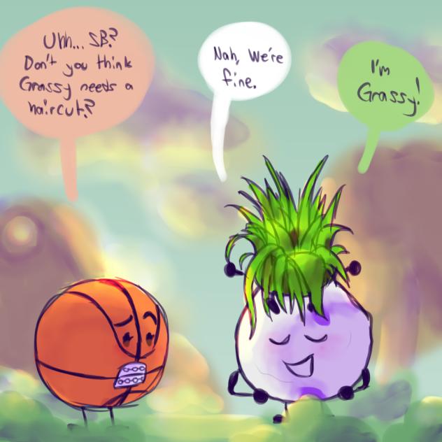 Grassy overgrowth