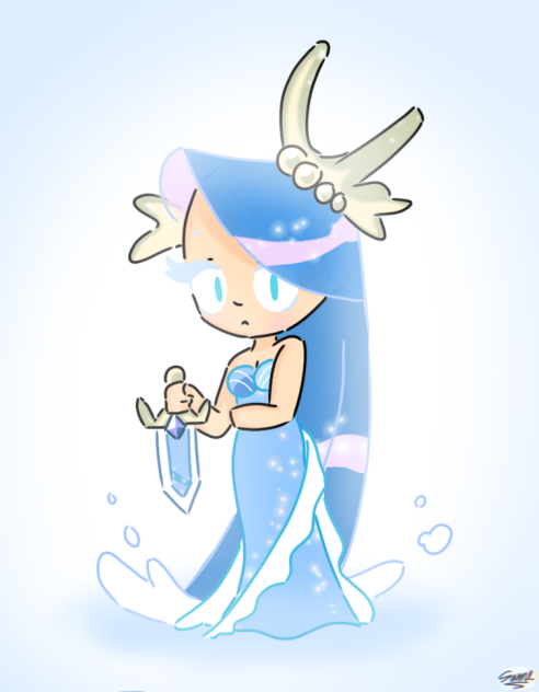 Water Fairy Cookie as a human!