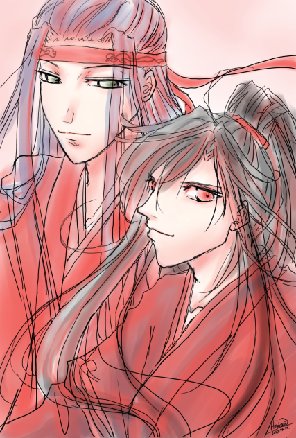 魔道祖師　赤い衣