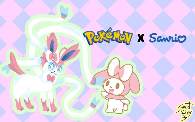 pokémon x sanrio (fanart)