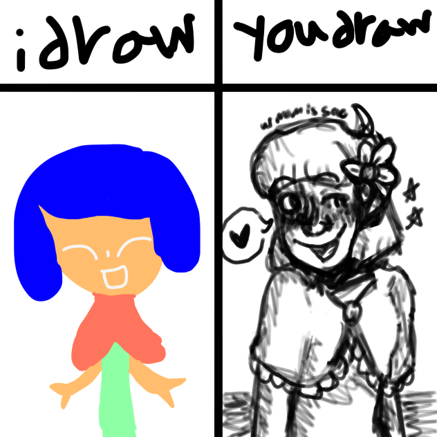 I draw, You draw Entry