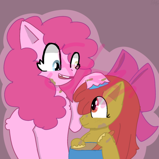 Pinkie and AppleBloom