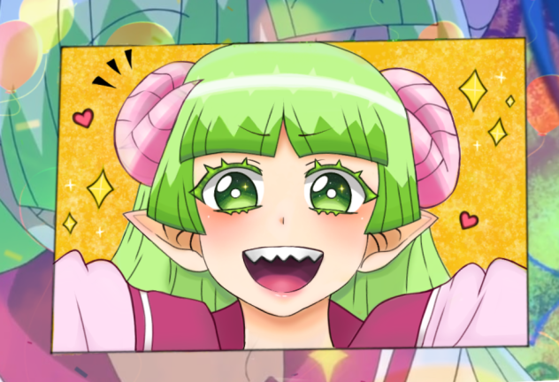 reaciendo mí dibujo de clara