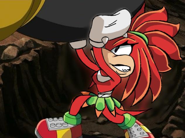 Whyd I make Knux female gng..