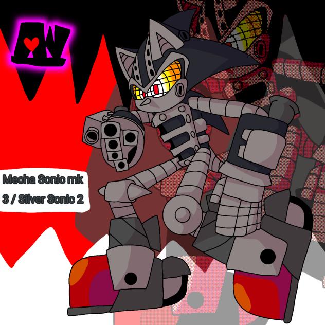 Mecha Sonic mk 3 or Silver Sonic 2