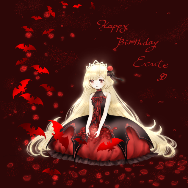 邪神ちゃんドロップキック　エキュート様明日のお誕生日おめでとうございます