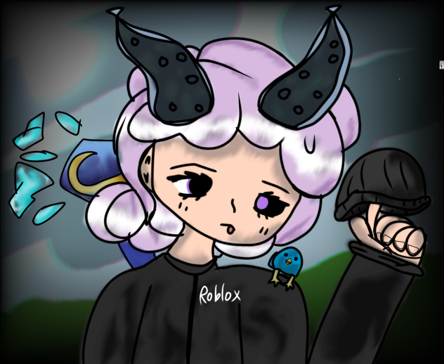 Drawing my Roblox Avatar! (First video)