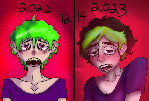 2022 vs 2023 progress redraw