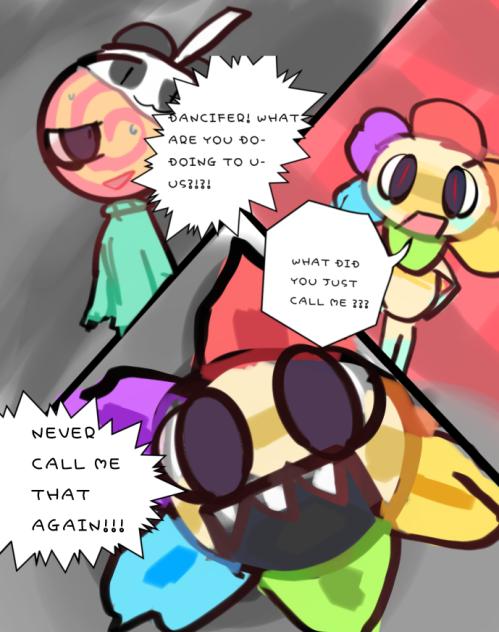 Comics with my oc and DANDY!!