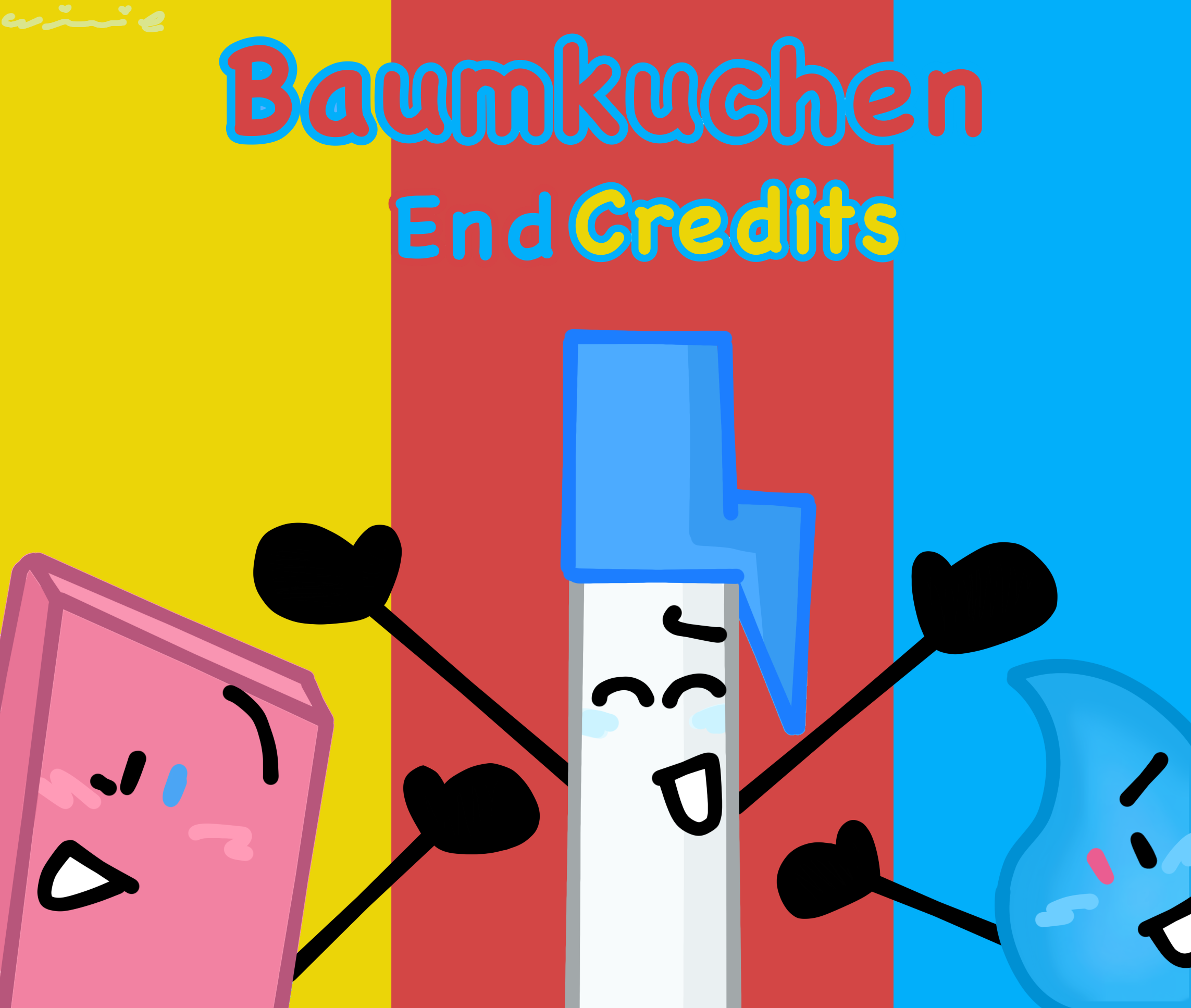 Bfdi End Baumkuchen end credits (with BFDI) - ibisPaint