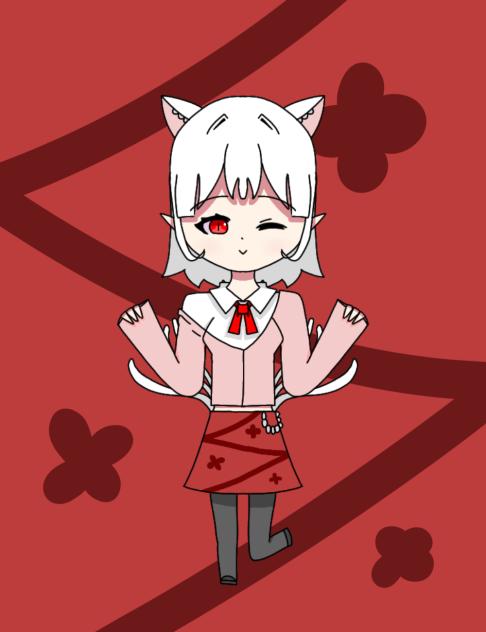 没絵の子にポーズとらせたﾔｰﾂ