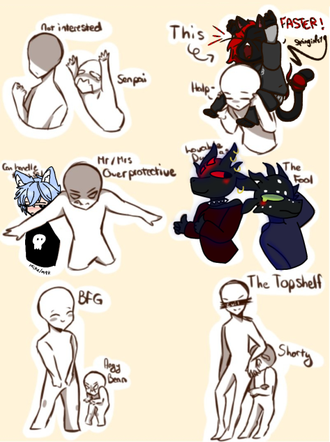 types of couples collab