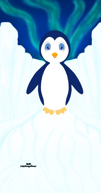 Kawaii Penguin - ibisPaint