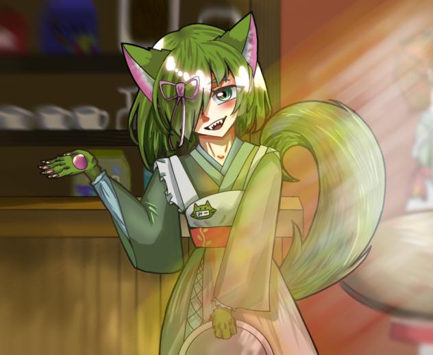 喫茶店でお手伝い