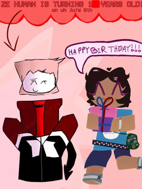 Human B-Day collab!!!