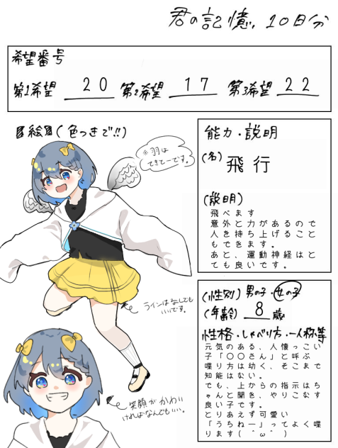 君の記憶で！