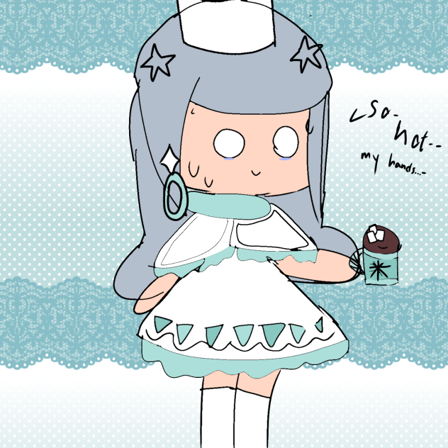 🥛🍫if my oc was dressed as cocoa cookie🍫🥛