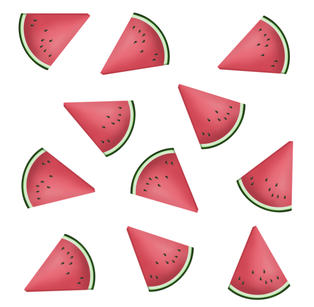 Wallpaper watermelon slices