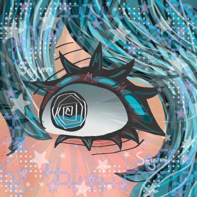 Miku's eye