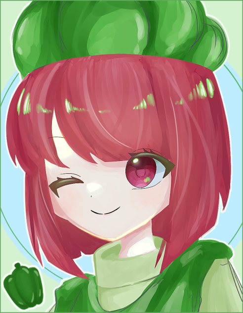 🫑ピーマン食べたらスーパーマン🫑