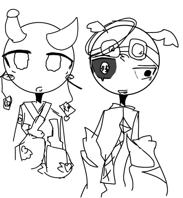 oc描きました