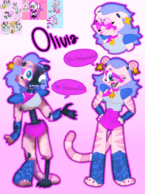 ⭐️ Olivia glam-rock ⭐️