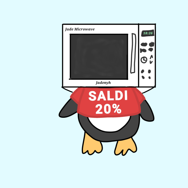 Microwave Penguin on Sale