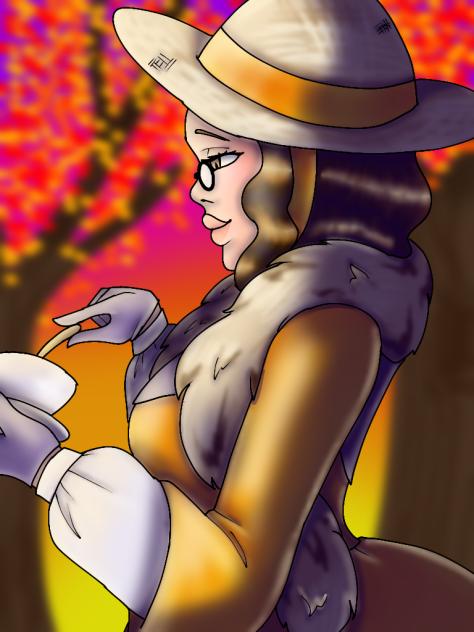 Random Sunset drawing