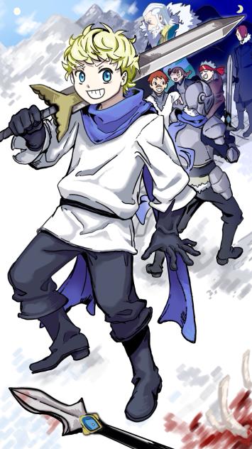 Cover art for “mightier than the sword”