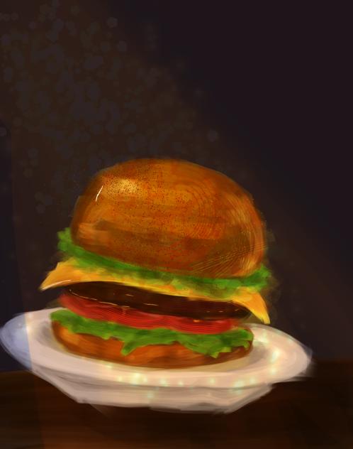 Burger I m hungry - ibisPaint