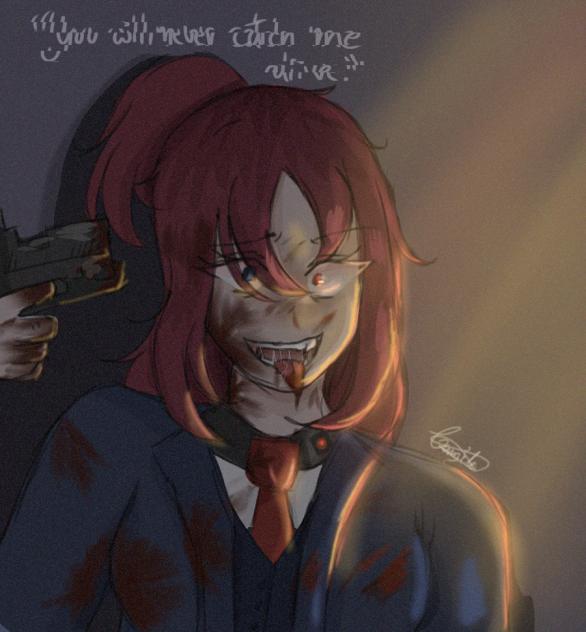 Aiden! oc drawing TW, BLOOD-SUICID3