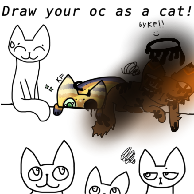 Draw your oc as a cat