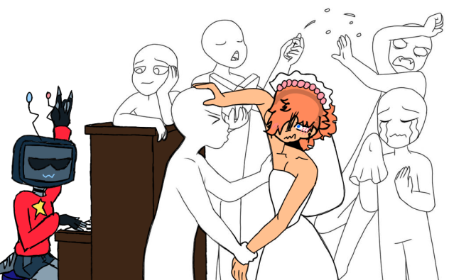 Wedding collab - ibisPaint