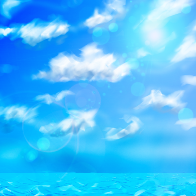 めいきんぐ背景、雲１