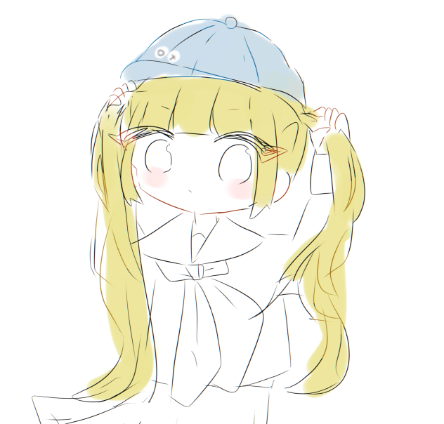 ツインテールも似合うよね！