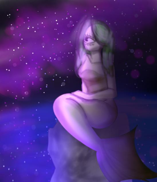 Merfolk in the water