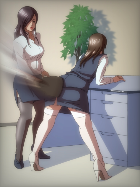 ドSの女上司のスパンキング業務