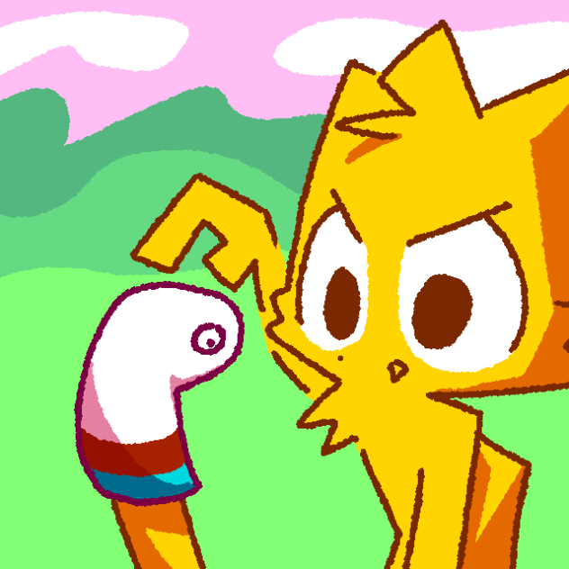 Put your hand inside the Puppet Head. ibisPaint