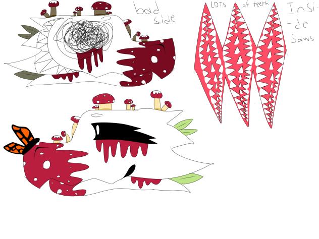 Paper dragon idea (FOR DOODLES ONLY)