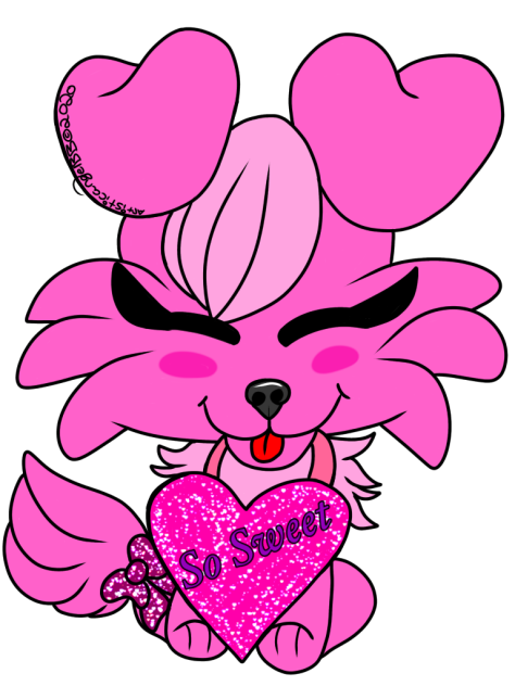 Valentine’s Day Pink Dog (So Sweet) - Sp